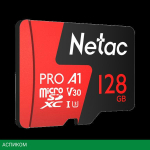 Карта памяти Netac MicroSD P500 Extreme Pro 128GB (NT02P500PRO-128G-S)
