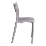 Стул LENTO (mod. 43) пластик, 43 х 49 х 77 см, Grey (Cерый) 9