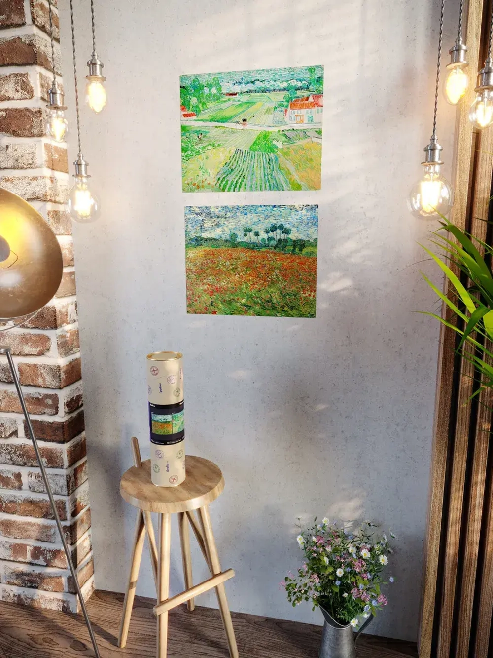 Картины-наклейки на стену для декора интерьерные №15