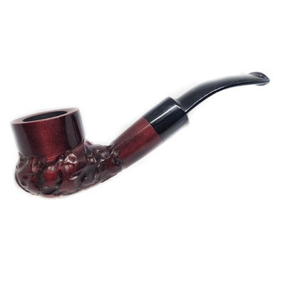 Трубка "Mr. Brog" №61 Duck 9mm Красно-коричневый рустик (Груша)