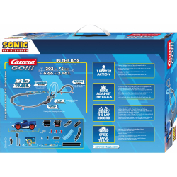Carrera GO!!! - Автотрек Sonic Challenger 6,0 м + 1 машинка 68001 / артикул   68001  / GTIN 4007486680012