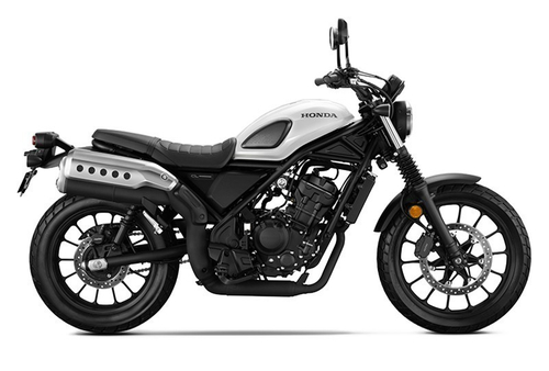 Мотоцикл Honda CL300 белый