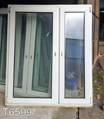 Окно Пластиковое Б/У 1530(в) x 1300(ш)