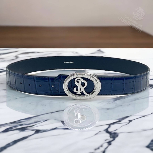 Ремень Stefano Ricci из кожи крокодила
