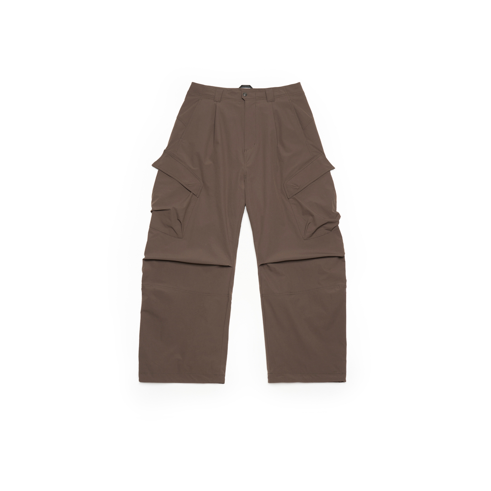 Брюки Nothomme Blue Monte Curved Blade Flannel-Lined Trousers "Taupe Brown"