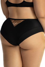 Трусики-слипы со средней линией талии Liana (Размер: XXXL) (Цвет: черный)