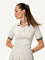 Поло High-Vibe, Beige