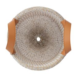 Корзина для хранения Sustainable collection, Ø22х23 см, бежевая