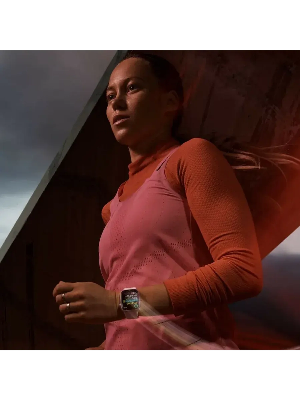 Apple Watch Series 9 45мм Pink/Light Pink Sport Band