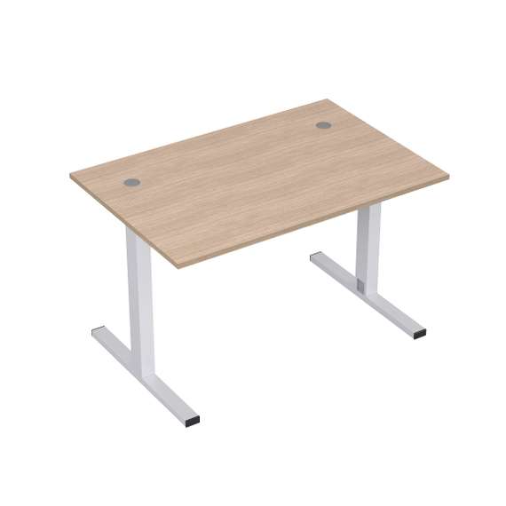 2МТК.088 Стол рабочий, прямолинейный с кабель-каналом (1200*800*750)