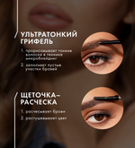 "LUX visage" Карандаш для бровей механический №311 BROWISSIMO (taupe)