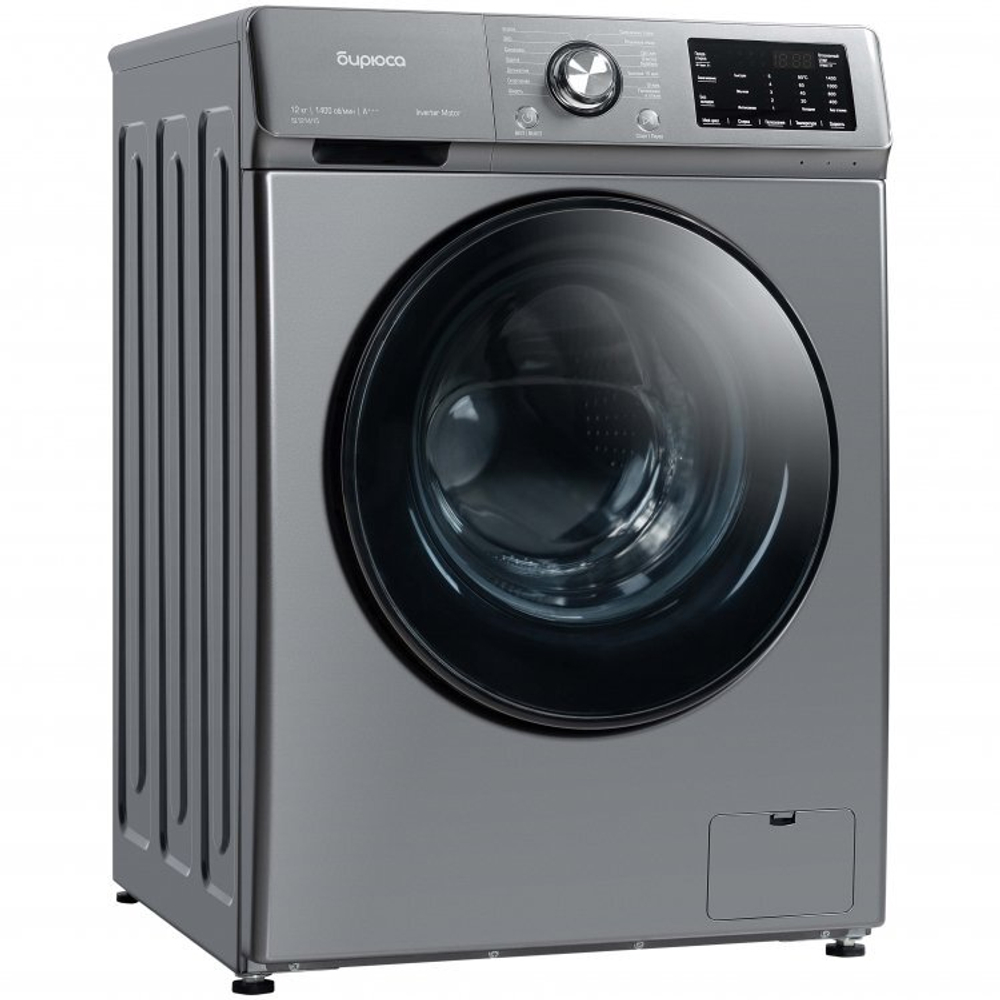 Стиральная машина Бирюса WM-SL1214/15 M 12кг металлик