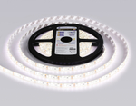Светодиодная лента GS1202 2835 120Led/ 9.6W m/ 12V IP65 4500K/ 5000*8*2.27mm/ кратность резки 25mm (2 конт.)