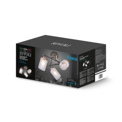 Люстра Rivoli Fiona 3163-303 3 х Е27 60 Вт модерн | Rivoli