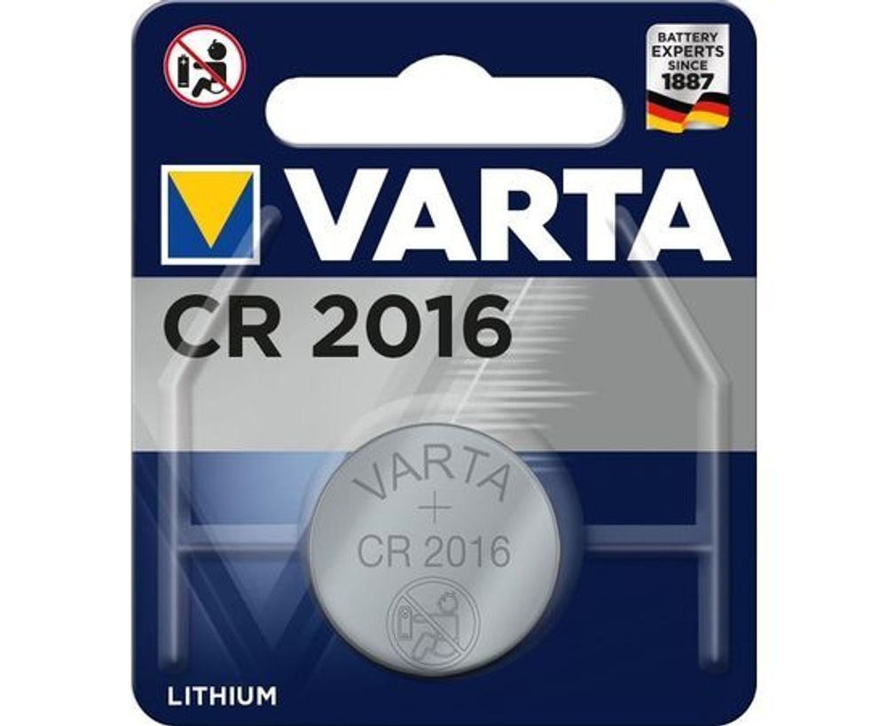 Элемент питания Varta 6016.101.401 CR2016 BL1