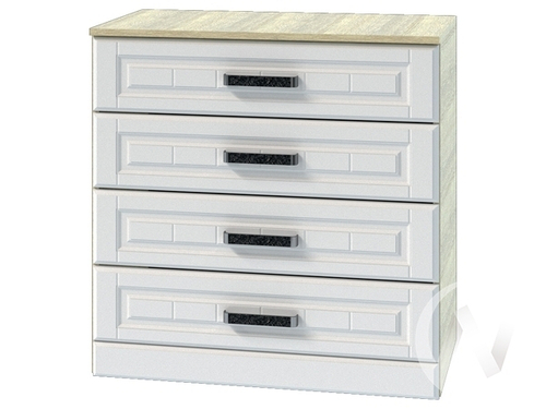 Комод 800 секция-11 НКМ Венеция-1 (дуб сонома/белое дерево)