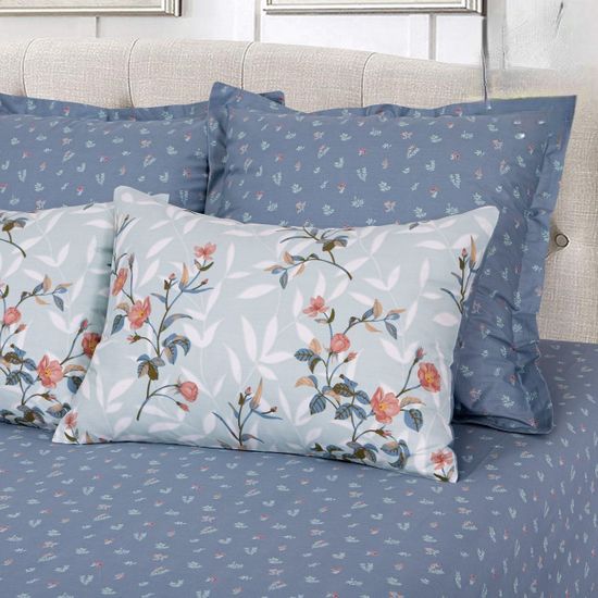 Полуторный комплект постельного белья Юстина сатин