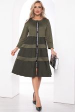 Платье Земфира (хаки) П11439 LT Collection (Акция)