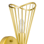 728623 Бра ZETA 2х40W E14 ЗОЛОТО