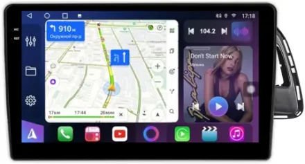 Магнитола для Audi Q5 8R 2008-2016 с джойстиком MMI - FarCar 9561-10B монитор 10.36" QLED на Android 14, TS18, CarPlay, 4G SIM-слот