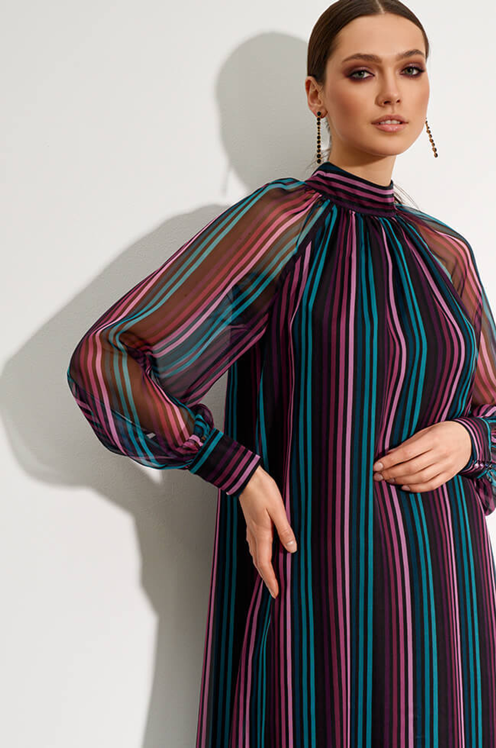 51429 Платье женское (мультиколор)