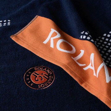 Полотенце теннисное Roland Garros Official Players Logo 2026 - navy/orange