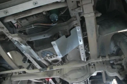 Защита картера двигателя (2,5 мм, сталь) для GAZ Соболь 2012- (V = 2.8 MT 4WD) Sheriff.27.2584