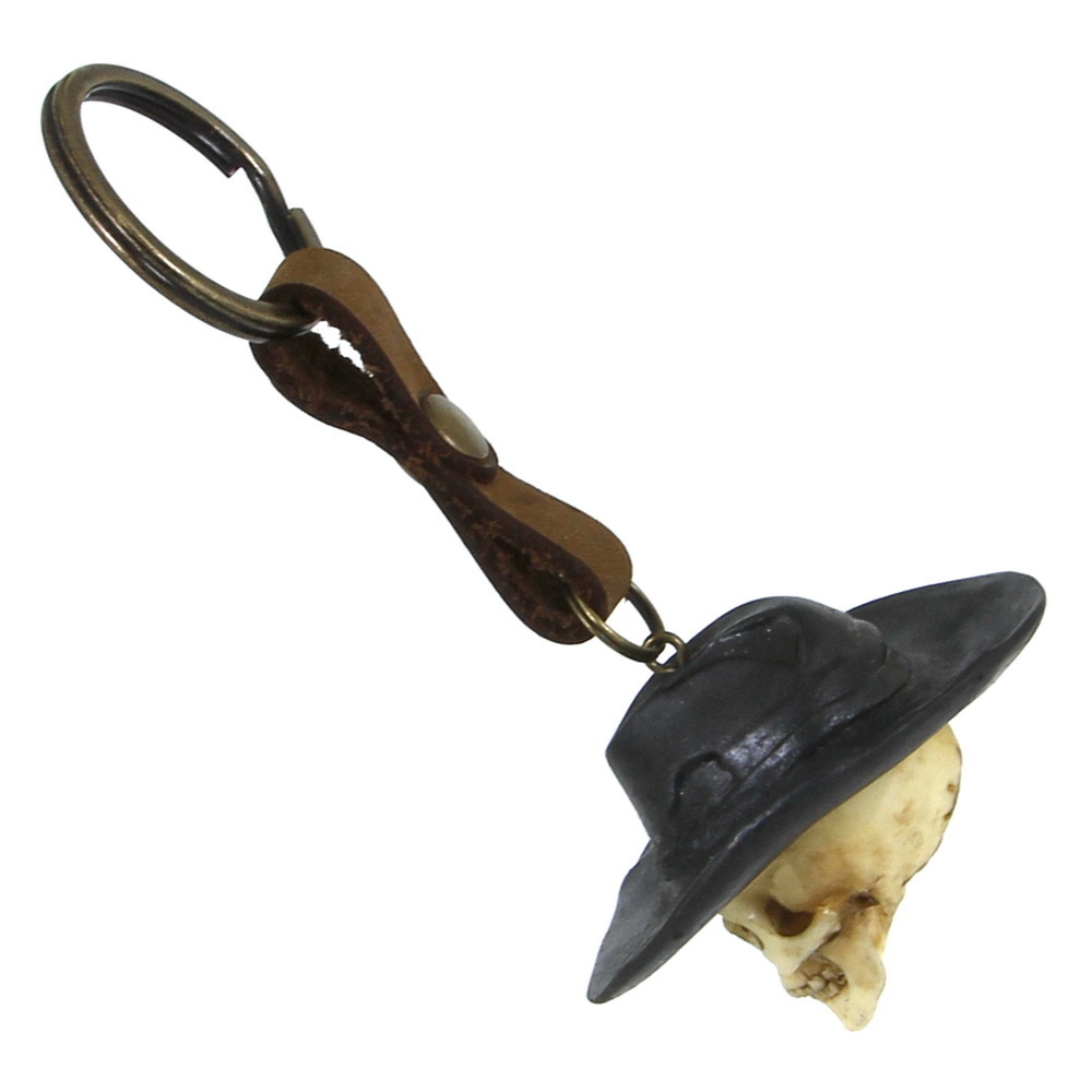 Брелок Череп в шляпе (168)