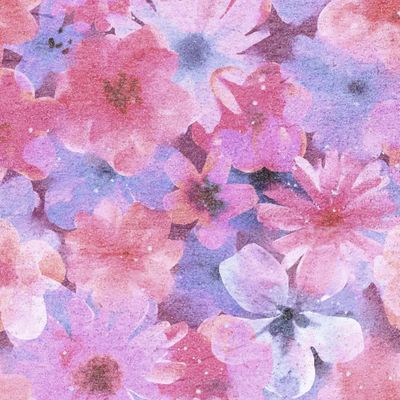 Акварельные цветы