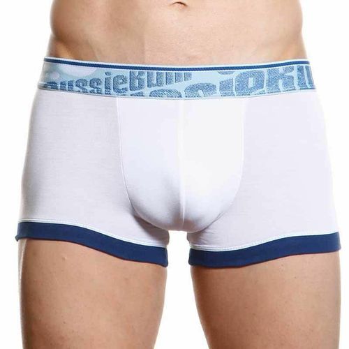 Мужские трусы хипсы Aussiebum Flaunt Hip Blue &amp; White AB00274