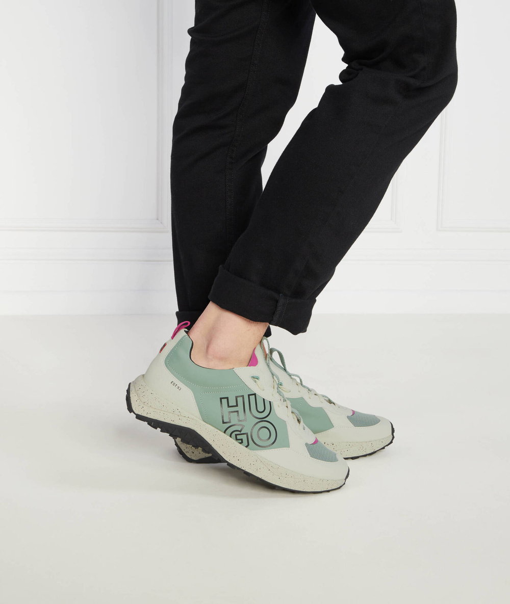 Кроссовки Kane_Runn_lgny HUGO - зеленый(50498701)