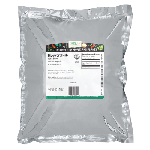 Frontier Co-op, Органическая нарезанная и просеянная трава, 453 г (16 унций)