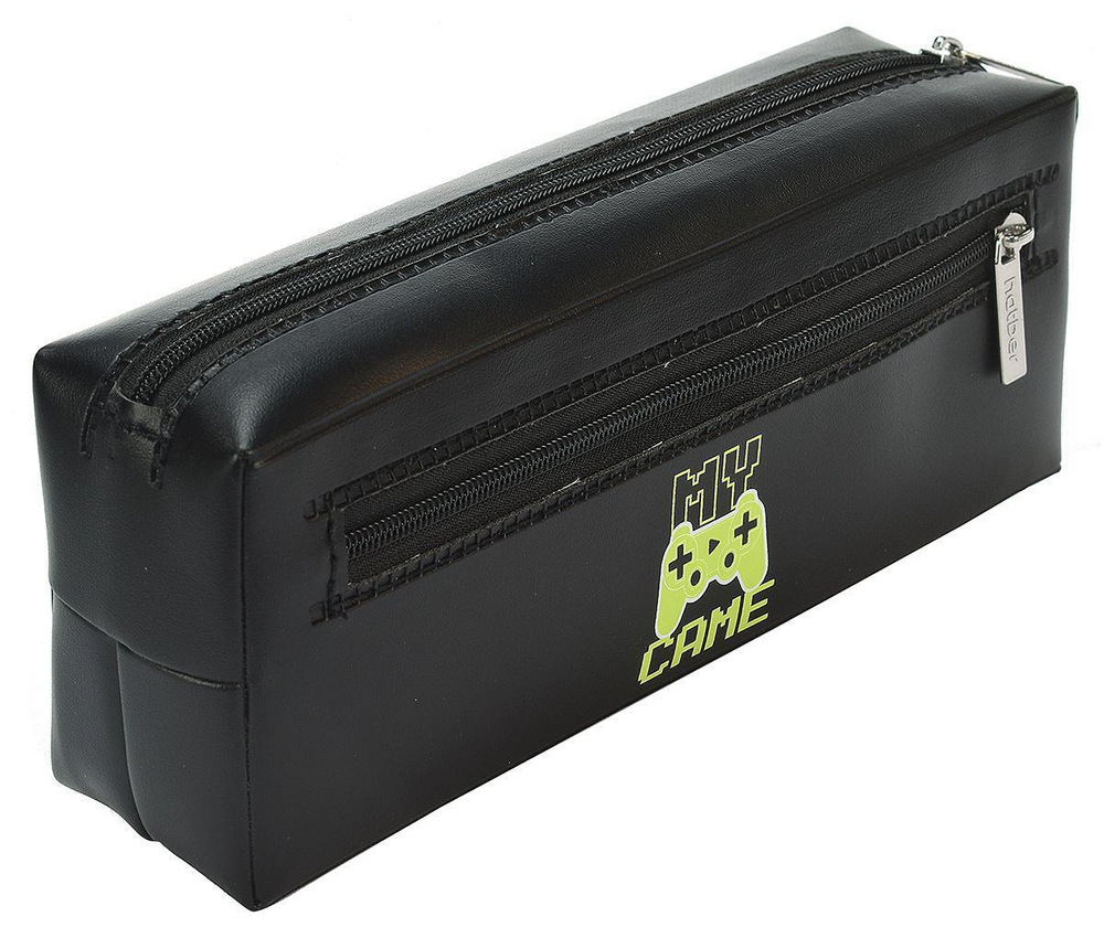 Пенал мягкий 210х80х48мм "Начать игру" (Хатбер)