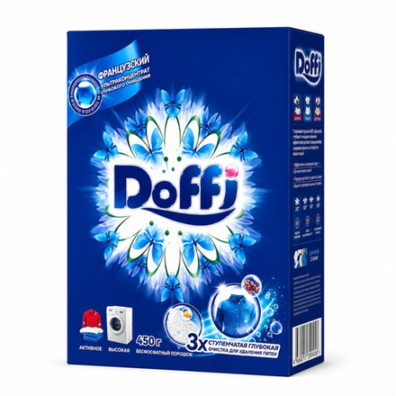 Стиральный порошок Doffi глубокая очистка 450 гр