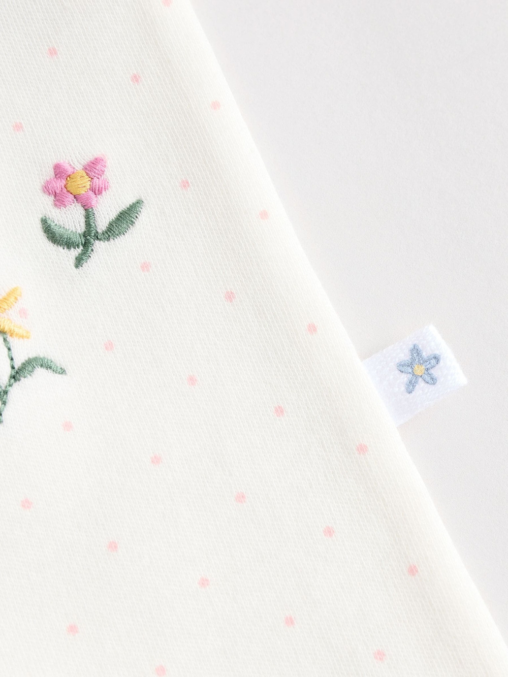 Комбинезон / Cлип для малышей Next E18-356, 3 шт., Розовый, Молочный