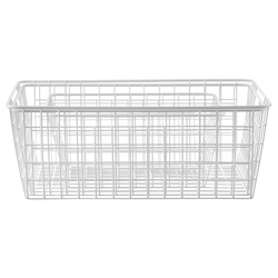 Корзина для хранения Berg Mina 40х29х15см белая