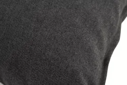 Декоративная подушка для мебели 50х43 см, цвет темно-серый 027