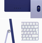 23.5" Моноблок Apple iMac 24 2021 Purple (4480x2520, Apple M1, RAM 8ГБ, SSD 256ГБ, Apple M1 8-Core GPU, MacOS)