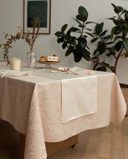 Скатерть 180х280 Sofi De MarkO Бекки бежевая