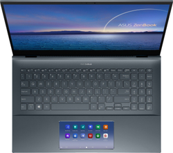 Ультрабук Asus ZenBook Pro 15 UX535LI-H2100T (90NB0RW1-M03090) 15,6; UHD OLED (3840x2160) Touch/ i7-10750H(2.6ГГц)/ 16Гб/ 512Gb SSD/ GeForce GTX 1650 Ti 4Гб/ нет DVD/ Win10 / Серый