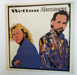 Винтажная виниловая пластинка LP Wetton Manzanera (USA 1987)