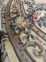 Круглый винтажный ковёр