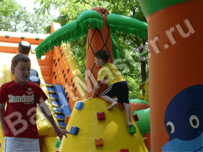 Коммерческий надувной батут "Оазис"