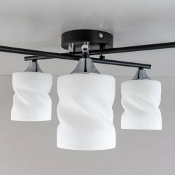 Citilux Нильс CL132165 Люстра потолочная Чёрная