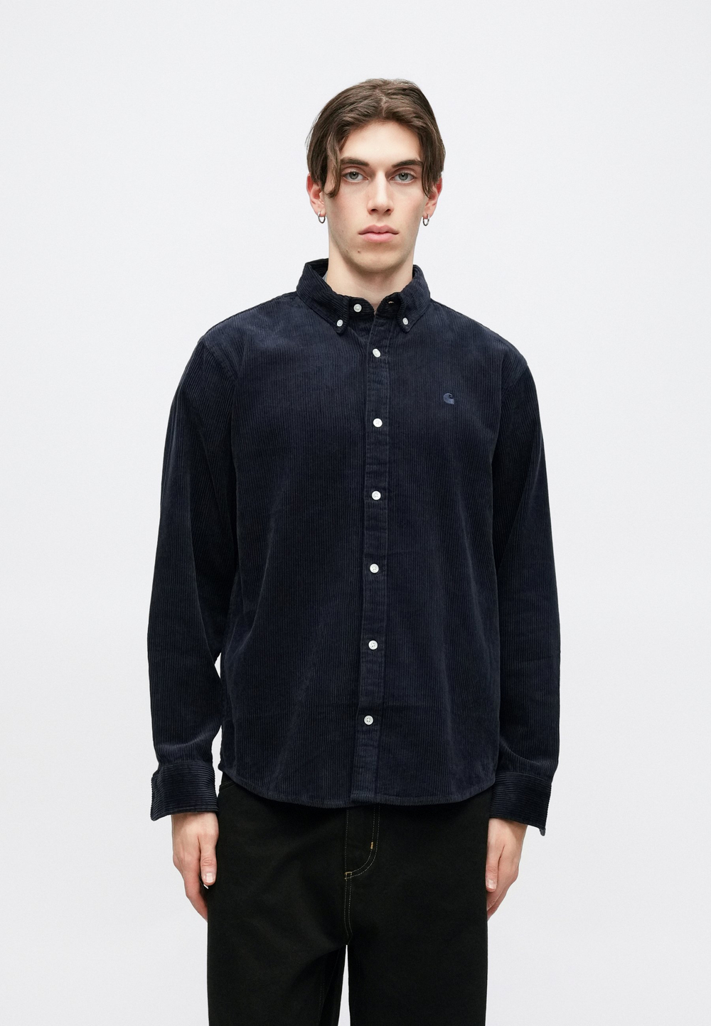 Carhartt WIP MADISON - Рубашка - Синий