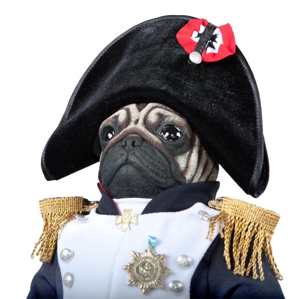 Кукла коллекционная Мопс Бонапарт