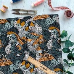 Ткань премиум атлас чудеса вдохновенья