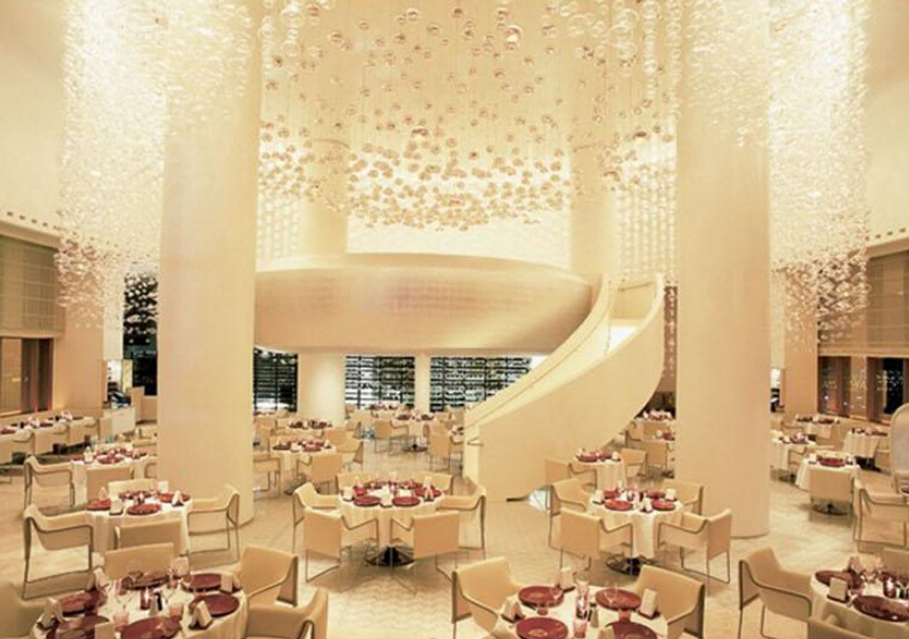 Ceiling design lamp Ether by Leucos D80