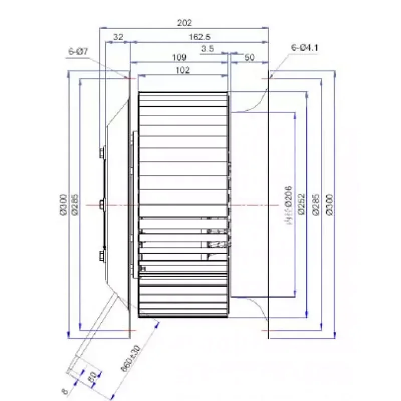 Мотор-колесо Vilmann FT-250-4E / LZW-250-4E