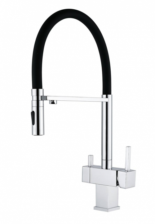 Смеситель для кухни под фильтр на магните GROCENBERG GB4098CR (Kerox Венгрия)